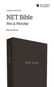 NET Pew And Worship Bible [Black]