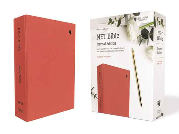 NET Bible Journal Edition [Coral]