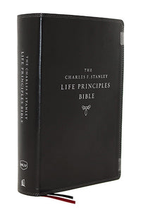 NKJV Charles F. Stanley Life Principles Bible [Second Edition, Bl