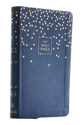 NKJV Thinline Bible Youth Red Letter Edition [Blue]