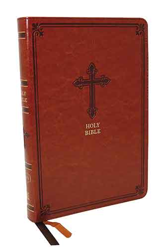 KJV Thinline Bible Red Letter Edition [Brown]