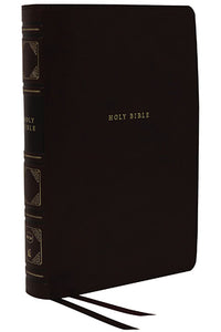 NKJV Classic Verse-By-Verse Center-Column Reference Bible Indexed Red Letter Edition [Black]