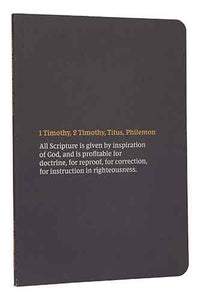 NKJV Bible Journal - 1-2 Timothy, Titus, Philemon, Comfort Print: Holy Bible, New King James Version