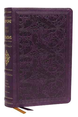 KJV Sovereign Collection Bible, Personal Size, Red Letter Edition, Comfort Print: Holy Bible, King James Version [Purple]