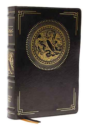 NRSVCE Illustrated Catholic Bible, Comfort Print: Holy Bible [Black]