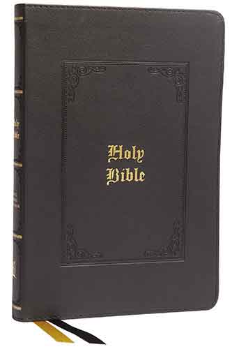 KJV Thinline Large Print Bible, Vintage Series, Red Letter, Comfort Print: Holy Bible, King James Version [Black]