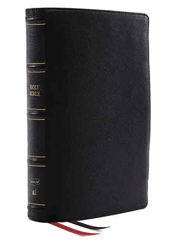 NKJV Thinline Reference Bible, Red Letter, Comfort Print: Holy Bible, New King James Version [Black]