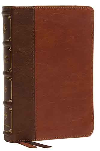 NKJV Compact Bible Maclaren Series [Brown]