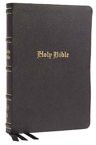 KJV Thinline Bible Red Letter [Thumb Indexed, Large Print, Black]