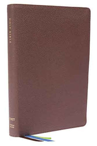 NET Bible Thinline [Large Print, Brown]