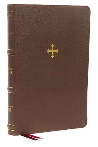NRSV Catholic Bible Thinline Edition, Thumb Indexed