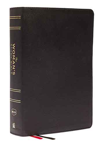 The NKJV Woman's Study Bible Full-Color Edition, Thumb Indexed [Red Letter, Black]: Receiving God's Truth for Balance, Hope, and Transformat