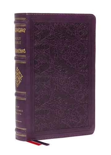 NKJV Personal Size Reference Bible, Sovereign Collection, Red Letter, Comfort Print [Purple]