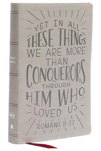 NKJV Holy Bible for Kids, Verse Art Cover Collection, Comfort Print [Gray]