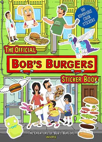 The Official Bob's Burgers Sticker Book
