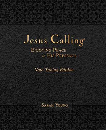 Jesus Calling Note-Taking Edition, Leathersoft, With Full Scriptures