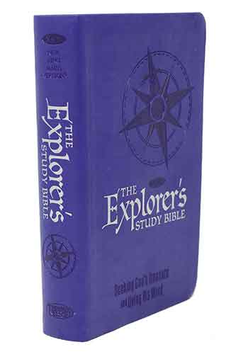 The Explorer's Study Bible - Blue: Seeking God's Treasure And Living His Word