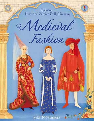 Historical Sticker Dolly Dressing Medieval Fashion