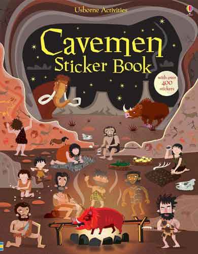 Caveman Sticker Book