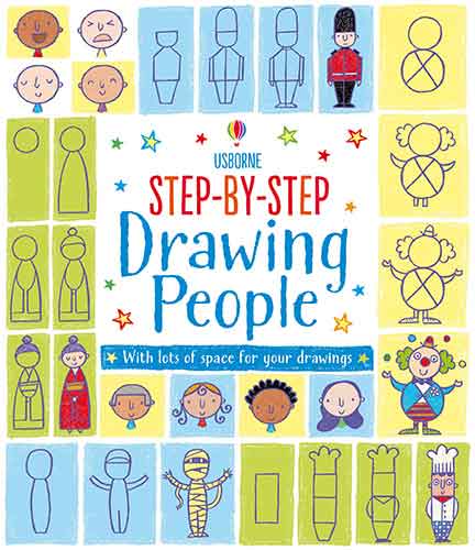 Step-by-Step Drawing Book: People