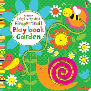 Baby's Very First Fingertrail Play book Garden