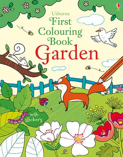 First Colouring Book Garden