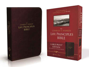 The Charles F. Stanley Life Principles Bible, NASB: Large Print Edition