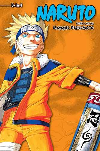 Naruto (3-in-1 Edition), Vol. 4