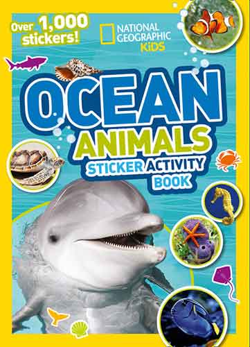 Ocean Animals Sticker Activity Book: Over 1,000 Stickers!