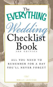 The Everything Wedding Checklist Book