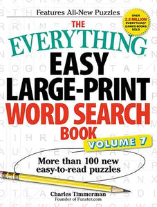 The Everything Easy Large-Print Word Search Book, Volume 7