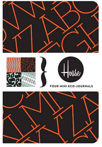 House Industries Mini Eco-Journals:  Four Mini Eco-Journals