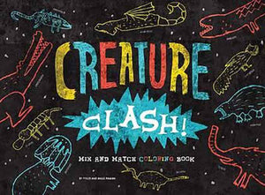 Creature Clash! Mix and Match Coloring Book