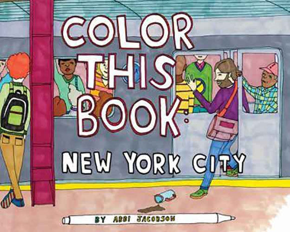 Color this Book: New York City:  New York City