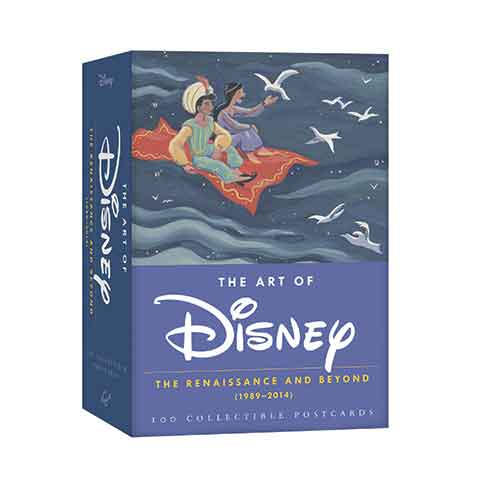 The The Art of Disney: The Renaissance and Beyond (1989 - 2014) 100 Collectible Postcards (Disney Postcards, Cute Postcards for Mailing, Fun Postcards for Kids)
