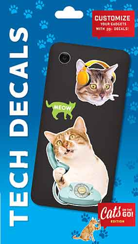 Cats on the Go Tech Decals