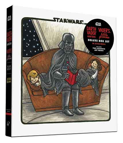 Darth Vader & Son / Vader's Little Princess Deluxe Box Set (includes two art prints) (Star Wars): (Star Wars Kids Books, Star Wars Children's Books, Star Wars Gifts for Kids)