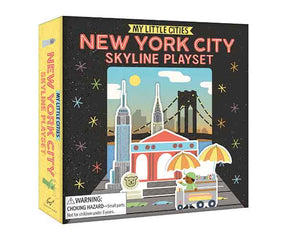 My Little Cities: New York City Skyline Playset: (Travel Books for Toddlers, City Board Books)