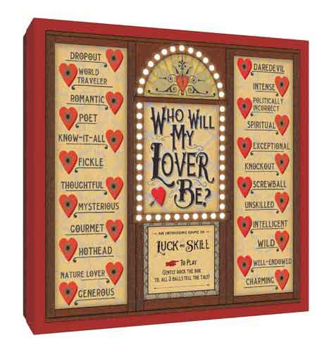 Who Will My Lover Be? Game Box