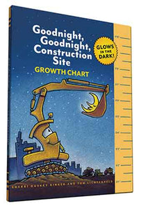 Goodnight, Goodnight, Construction Site Glow in the Dark Growth Chart