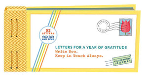 Letters for a Year of Gratitude: Write Now. Keep in Touch Always. (Gratitude Cards, Memory Book, Book of Kindness)