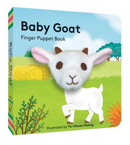 Baby Goat: Finger Puppet Book: (Best Baby Book for Newborns, Board Book with Plush Animal)