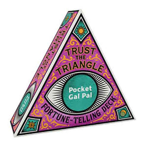 Trust the Triangle Fortune-Telling Deck: Pocket Gal Pal