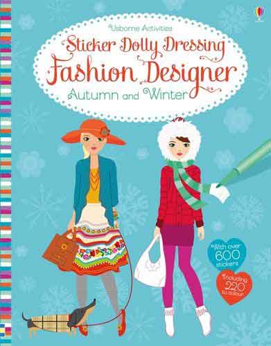 Sticker Dolly Dressing Fashion Designer Autumn and Winter Col