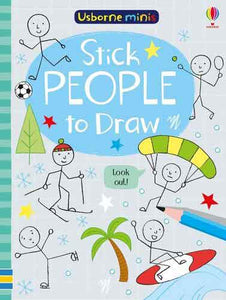 Mini Books Stick People to Draw