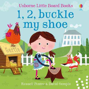 One, Two, Buckle My Shoe Board Book