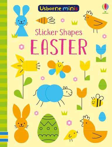 Mini Books Sticker Shapes Easter