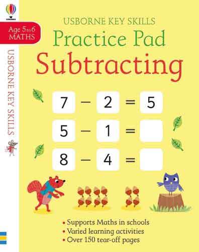 Practice Pad Subtracting 5-6
