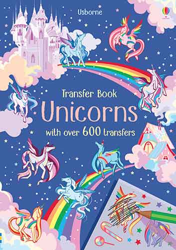 Unicorns Transfer Activity Book