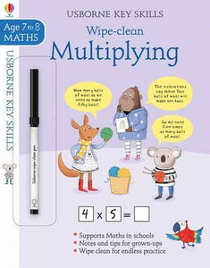 Wipe-Clean Multiplying 7-8